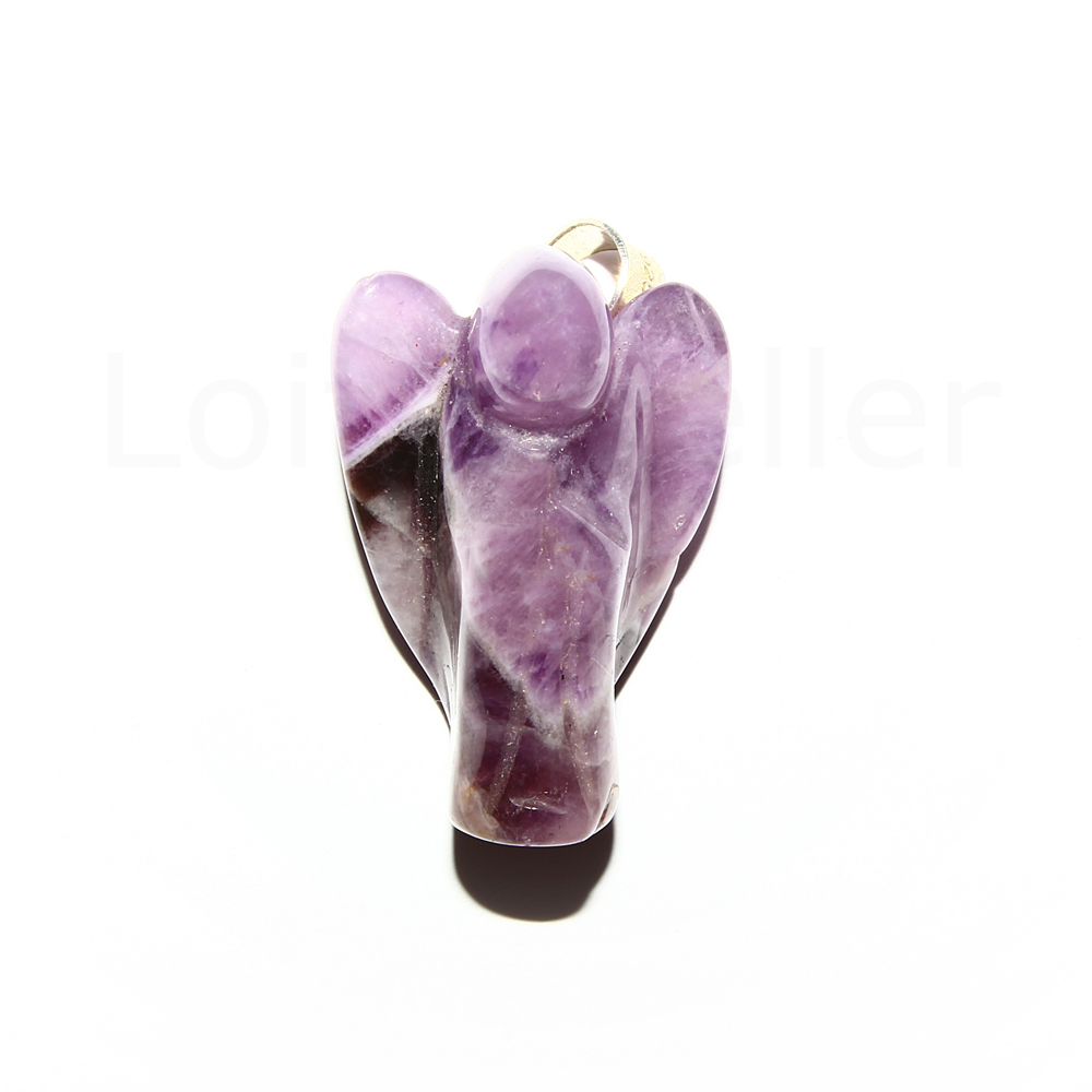 Ametüst ingel ripats väike (~20 mm)