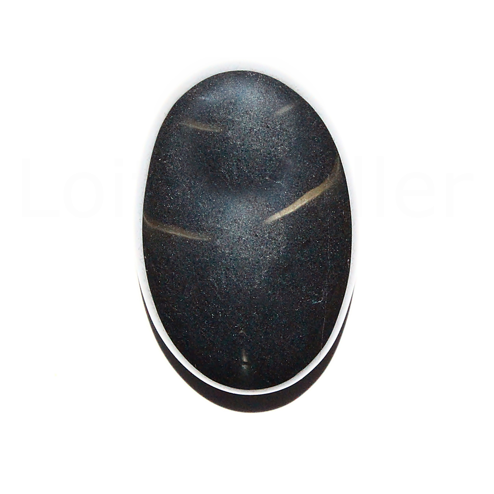 Hematiit massaažiseib (~3,5*5 cm)