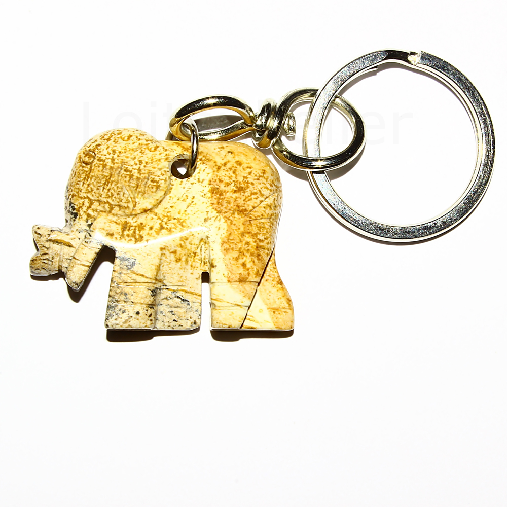 Jaspis (maastiku) elevant võtmehoidja