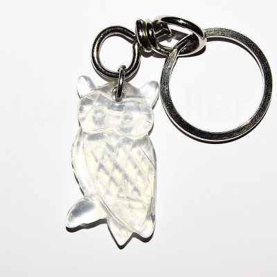 Mäekristall öökull võtmehoidja