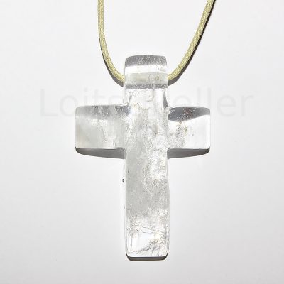 Mäekristall rist ripats (~2,5*3 cm)