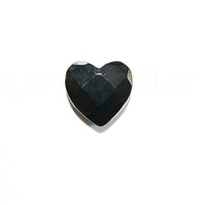 Obsidiaan süda ripats (~2,5*3 cm)