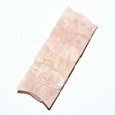 Roosa kvarts käevõru toorplaat
