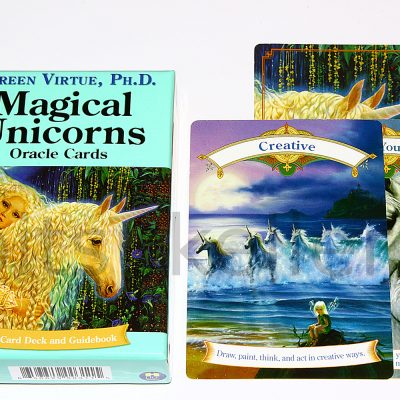"Magical Unicorns Oracle Cards" ennustuskaardid