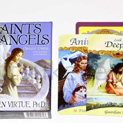"Saints and Angels Oracle Cards" ennustuskaardid