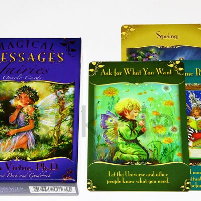 "Magical Messages from the Fairies Oracle Cards" ennustuskaardid