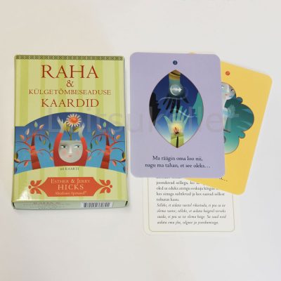 "Raha ja külgetõmbeseaduse kaardid" afirmatsiooni kaardid