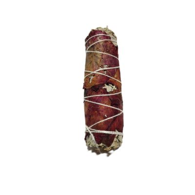 Valge salvei roosi õielehtedega (indiaani) (~10cm, ~30g)