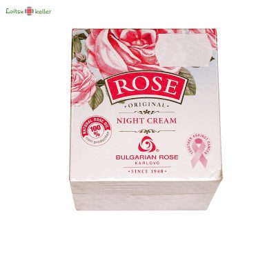 "Roosiõliga öökreem" Bulgarian Rose (50ml)